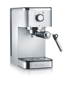 Espressor cafea Graef Salita ES400, 1.25L, 1400W, argintiu