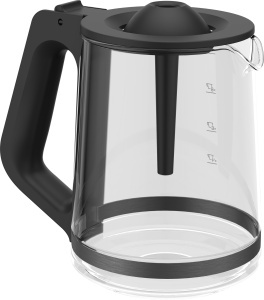 Espressor cafea Grundig KM 8440, 1,25 litri, 1000W, rosu - Img 3