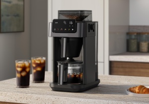 Espressor cafea Grundig KM 9518, 10 cesti, cu mojar integrat - Img 2