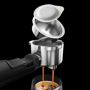 Espressor cafea Grundig KSM 8530, 1688 W, 20 bar, NegruBraun - Img 7
