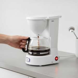 Espressor cafea Jata JECA1752, 2-8 cesti, 750 ml, 650 W, alb - Img 4