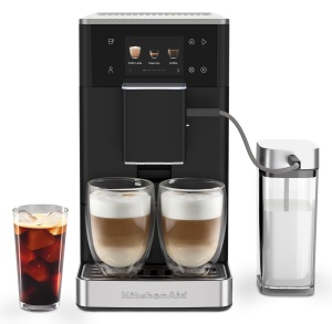Espressor cafea KitchenAid KF4, AutoMilk, 15 retete, 15-18 bar, Mattschwarz - Img 2