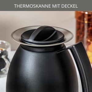 Espressor cafea KRUPS Duothek KT8501, 2 cani, 16 cesti, negru - Img 3