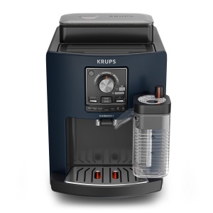 Espressor cafea Krups Harmony Milk EA5094E0, 5 specialitati, compact, albastru - Img 2