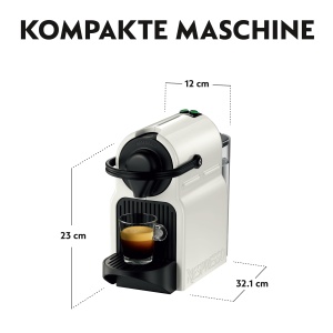 Espressor cafea Krups Inissia XN1001, 0.7L, 19 bari, Alb - Img 4