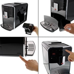 Espressor cafea Melitta Barista T Smart, 18 variante, cu sistem de lapte, argintiunegru - Img 2