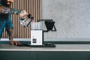Espressor cafea Melitta One, 10 cesti, 1525W, inox cu finisaj alb crem - Img 3