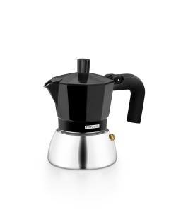 Espressor cafea Monix Induction Inox, inox si aluminiu, compatibil inductie, 9 cm