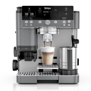 Espressor cafea Ninja Luxe Cafe Premier 3-in-1, Metallic Grau, 25 setari macinare - Img 1
