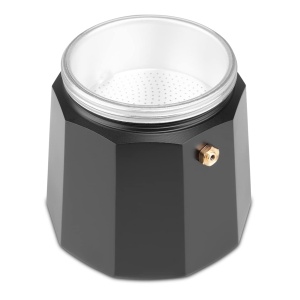 Espressor cafea Orbegozo KFN 910, 9 cesti, aluminiu, negru - Img 5