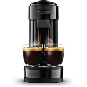 Espressor cafea Philips Senseo HD659264, 2-in-1, 1L, Klavierlack negru - Img 2