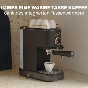 Espressor cafea Princess 1100W, 20-bar, 1.2L, cu functie de incalzire a cescutelor - Img 5