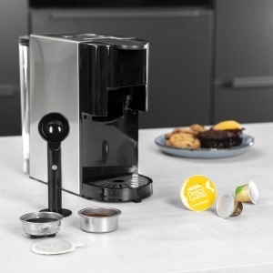 Espressor cafea Princess 249450, 1450W, 800ml, NegruSilver - Img 2