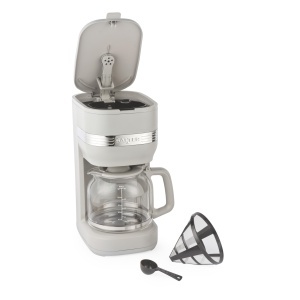 Espressor cafea Salter Rise, 1.5L, 12 cesti, 900W, culoare taupe - Img 7
