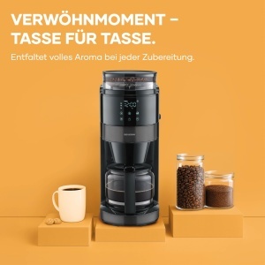 Espressor cafea Severin KA 4830, 1.25L, 900W, inox negru - Img 4