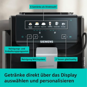 Espressor cafea Siemens EQ500 iAroma, 6 bauturi, negru - Img 4