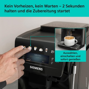 Espressor cafea Siemens EQ600 iAroma, negru, 22 specialitati, 480 ml - Img 4
