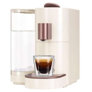 Espressor capsule K-Fee Twins II, rezervor 2.3L, 19 bari, Beige-Bronze