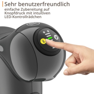 Espressor capsule Krups NESCAFE Dolce Gusto Genio S KP243B 15 bar ultra compact Anthracit - Img 3