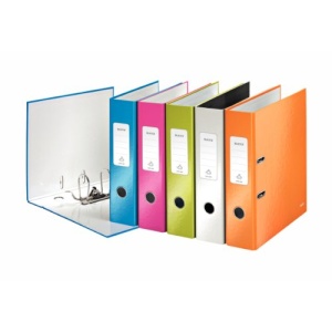 Etichete autoadezive pentru spatele dosarelor Leitz, 50 buc, 46 x 111 mm, gri - Img 2