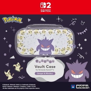 Etui Premium HORI Vault pentru Nintendo Switch 2 - Gengar si Mimigma, Hartschalen, Usor - Img 4
