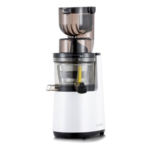 Extractor de suc BioChef Atlas Whole - 250W, alb, sistem dual de umplere