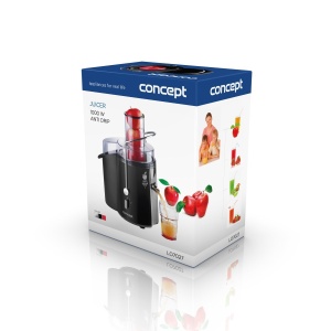 Extractor de sucuri Concept LO7027, 1.8 L, 1000 W, Negru - Img 2