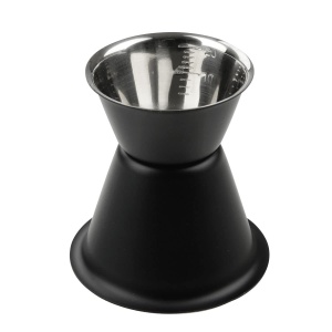 Fackelmann Specter Cocktail Messbecher 2cl4cl Negru Mat si Argintiu - Img 4