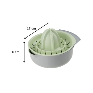 FACKELMANN Storcator de lamaie, lemn, gri deschis/verde menta, 170x140x60 mm - Img 3
