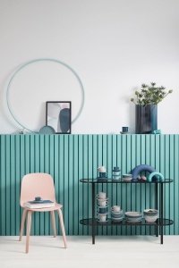 Farfurie din portelan Thomas Trend Colour Ice Blue, 33 cm, design modern - Img 4