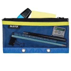 Federtasca Leitz Urban Chic 2 Fach, Culoare Albastra, 205x115 mm - Img 3
