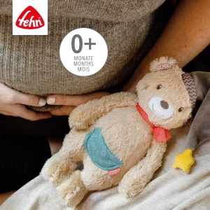 Fehn Kuscheltier Bear Bruno 060225 Jucarie Plus pentru Bebelusi 25 cm - Img 4