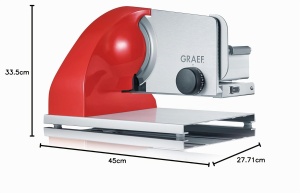 Feliator electric GRAEF SKS903, 185W, metalic, rosu - Img 8