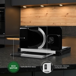 Feliator electric Ritter Icaro 5, compact, negru, made in Germany - Img 4