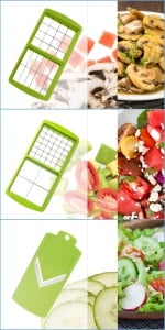 Feliator Genius Nicer Dicer Smart | 13 bucati |Feliere / Decojire / Depozitare | Mandolina | Taietor multiplu | 22,2 x 10 x 8,19 cm - Img 3
