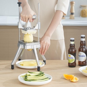 Feliator legume si fructe VEVOR lame din otel inoxidabil maner ergonomic baza antiderapanta - Img 8