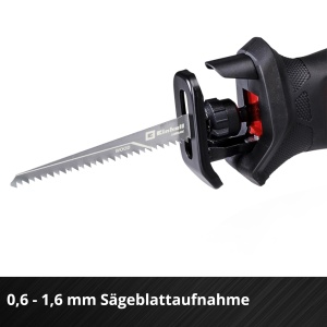 Ferastrau universal cu acumulator Einhell TE-AP 18/13 Li-Solo Power X-Change (18 V, inaltime de ridicare 13 mm, adancime de taiere lemn 50 mm, design la indemana, inclusiv accesorii, fara baterie) - Img 7