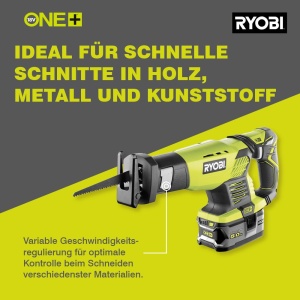 Feronerie cu acumulator Ryobi RRS1801M, 18V, 22mm, 3100 rpm - Img 2