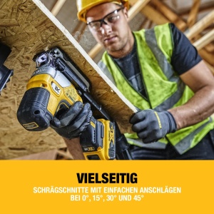 Feronerie DEWALT DCS335N-XJ, 18V, motor burstenlos, design ergonomic - Img 5
