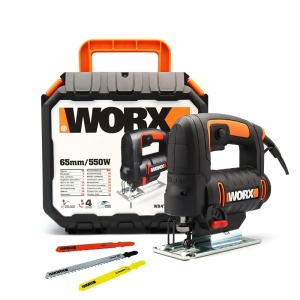 Feronerie electrica WORX WX477.1, 550W, cu aspiratie, 3 feronerie incluse