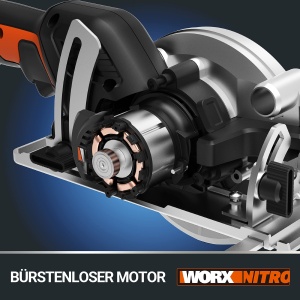 Feronerie electrica WORX WX531.9, 20V, taiere precisa, pentru lemn, metal, plastic - Img 2