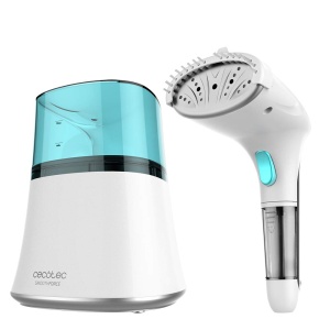 Fier de calcat cu abur Cecotec SmoothForce 4000 UltraSteam Black. 2 bari, 30 g/min abur, putere 1200 W, cablu de 3 metri (alb) - Img 1