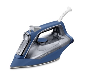 Fier de calcat cu abur Rowenta Effective+, 2400 wati, putere continua de abur de 40 g/min., explozie de abur, functii usor de utilizat, rezervor de apa transparent, albastru/gri, DX1636D1 - Img 1