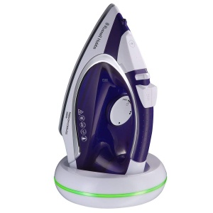 Fier de calcat fara fir Russell Hobbs Supreme Steam 23300-56, 2400W, 135 gmin, talpa ceramica - Img 5