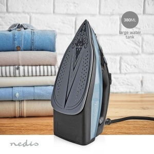 Fier de calcat Nedis 2600 W, abur, rezervor 380 ml - Img 8