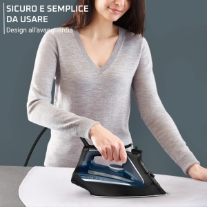 Fier de calcat Rowenta Pro Master, rezultate profesionale, distributie puternica a aburului, varf de inalta precizie, performanta durabila, economie de energie, DW8209F0 - Img 6