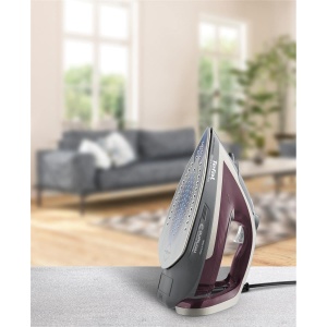Fier de calcat Tefal Smart Protect Plus FV6870, 2800W, talpa Durilium Airglide, 40 gmin, RosuGri - Img 5