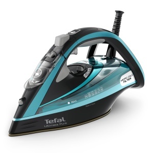 Fier de calcat Tefal Ultimate Pure FV9844 3200W Micro-Calc-Filter Talpa Durilium AirGlide NegruTurcoaz