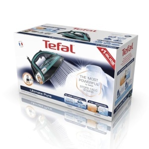 Fier de calcat Tefal Ultimate Pure FV9844 3200W Micro-Calc-Filter Talpa Durilium AirGlide NegruTurcoaz - Img 11