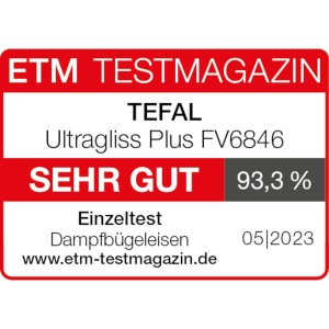 Fier de calcat Tefal Ultragliss Plus FV6846, 2800W, abtipla anticalcar, albastruwhite - Img 2